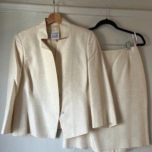 AKRIS X Bergdorf Goodman Evening Jacket and Skirt Set